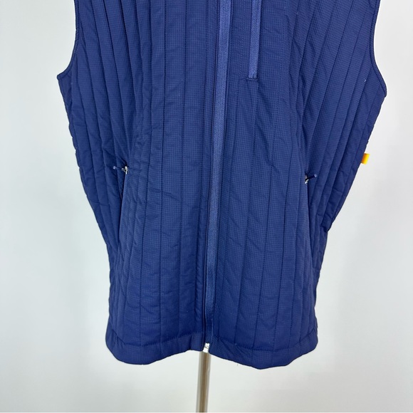 Bonobos Golf The Elements Vest Blue Channel Vest Size Large - Picture 3 of 9